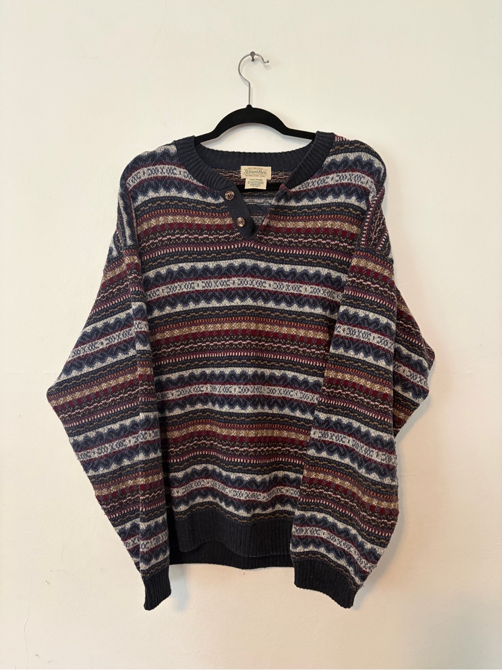 St. John’s Bay Fair Isle Crewneck Sweater
